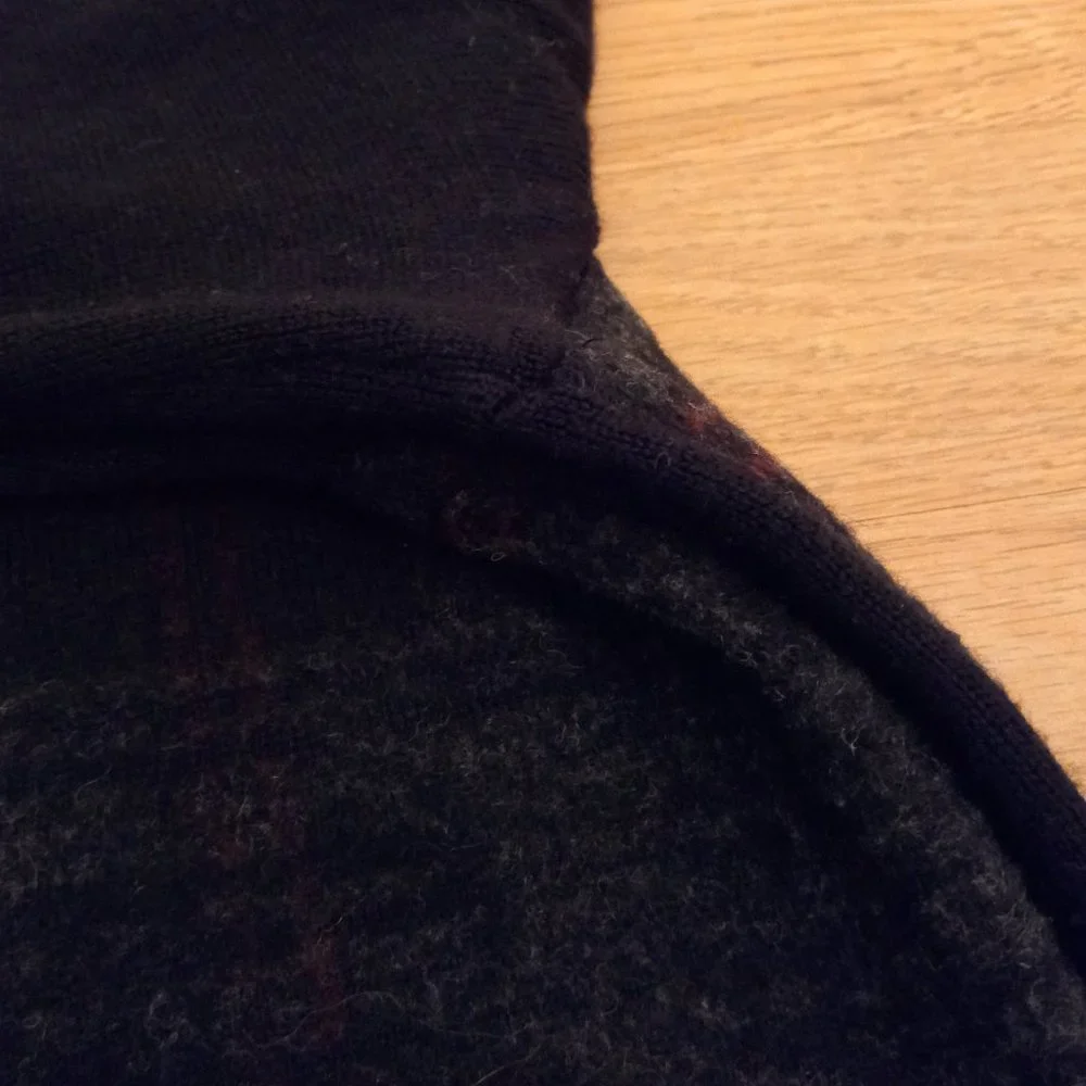 Men's Banana Republic Merino Wool Zip Up Sweater Size L - Picture 5 of 11